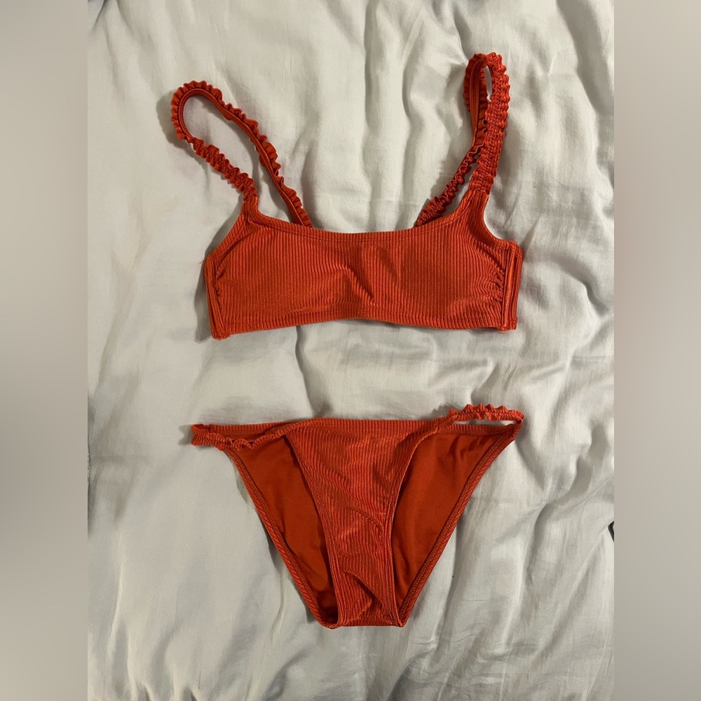Orange/Red Bikini